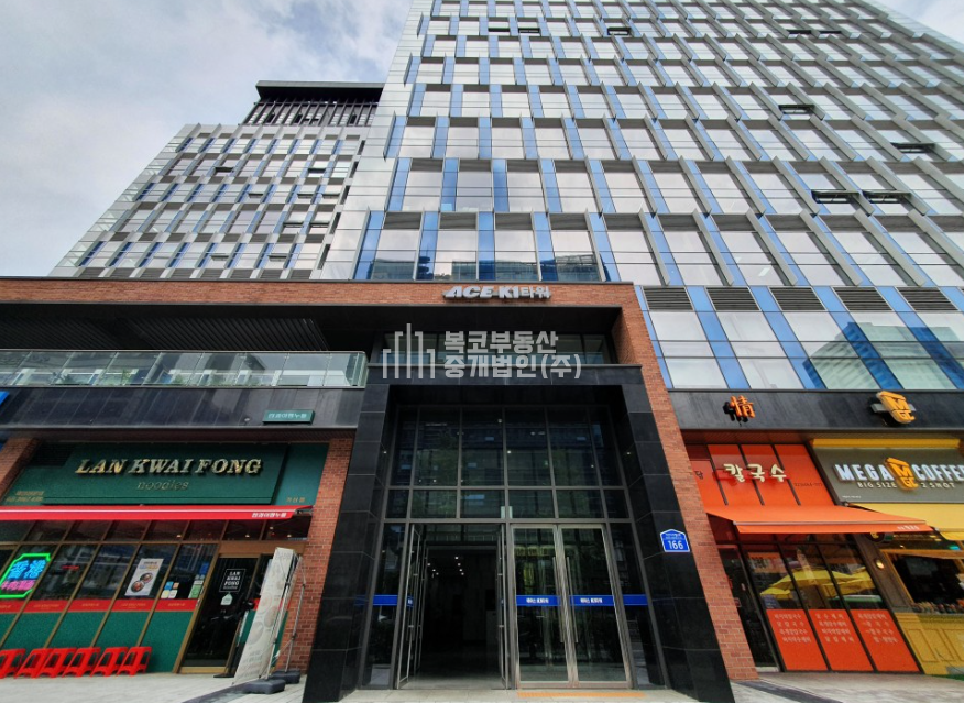 서울 금천구 가산동 459-29 에이스K1타워, 섹션오피스, 깔끔한 사무실 월세 매물번호 10016 사진 1