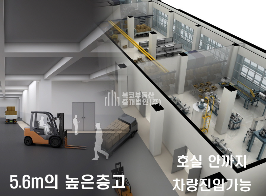 서울 금천구 가산동 219-6 신축 ,실 40평 층고4.8m드라이브인 도어투도어 매매 매물번호 10002 사진 1